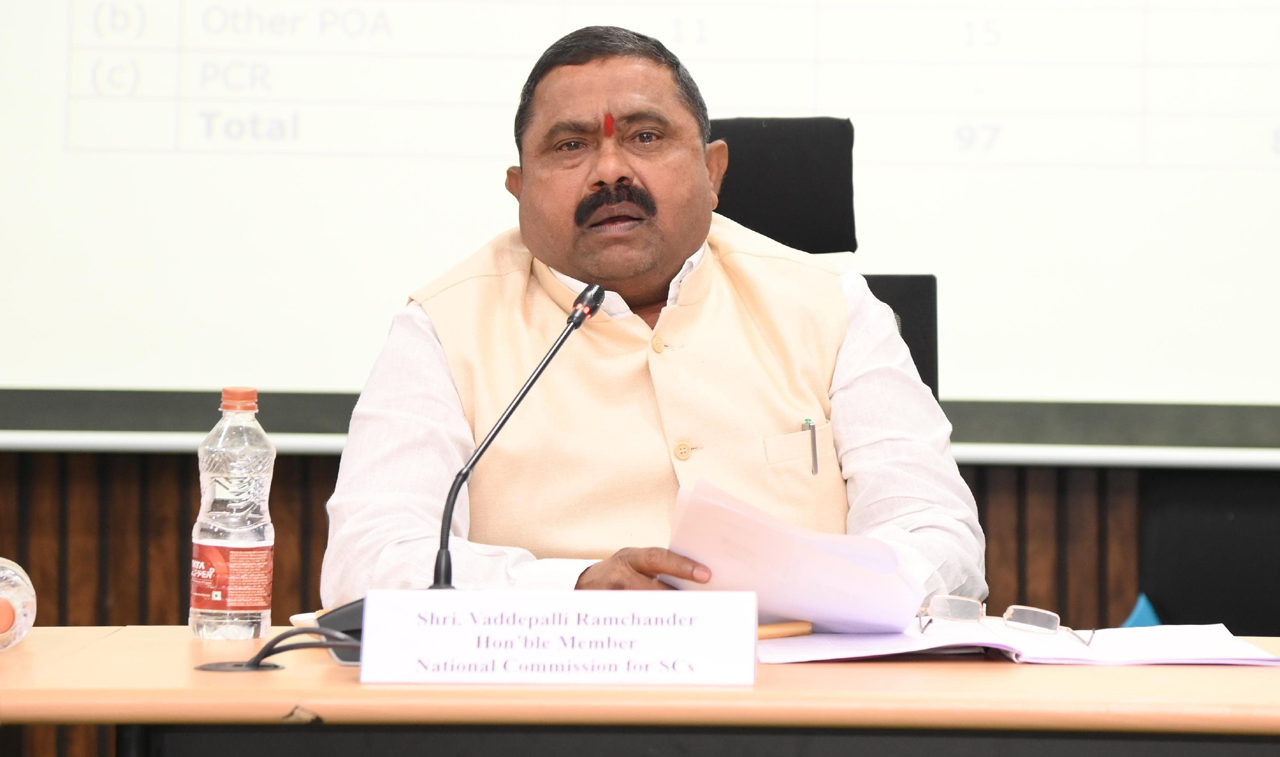 Mancherial: National SC commission member asks officials to ensure development of SCs