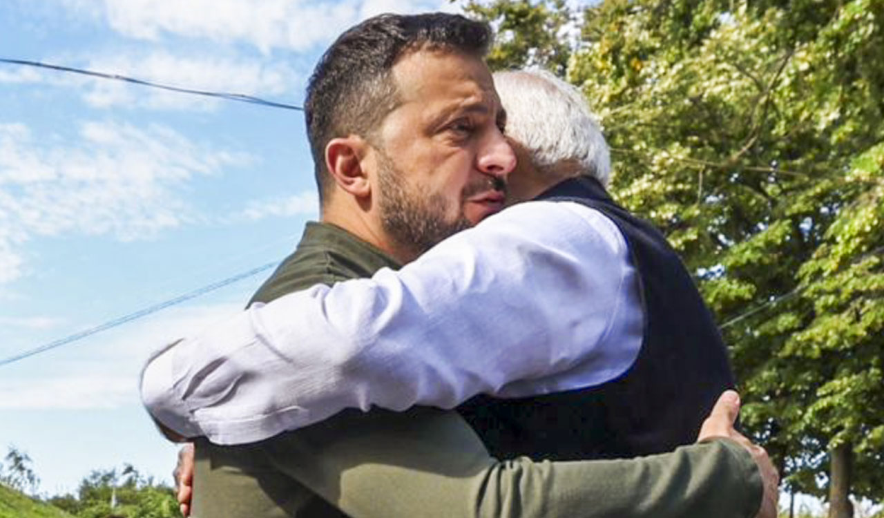 Ukrainian President Zelenskyy accepts PM Modi’s invitation to visit India