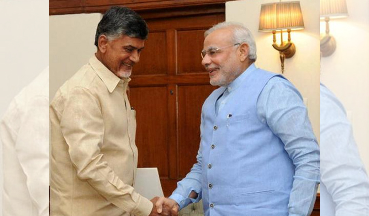 Chandrababu Naidu meets PM, seeks financial support for Andhra Pradesh