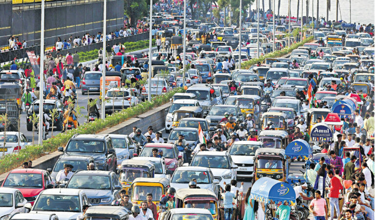 When navigating a busy stretch, when a single person in a spacious four-wheeler takes up more space than others on two-wheelers, annoyance is bound to be felt.