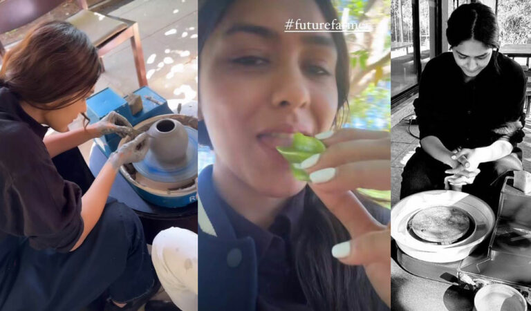 Mrunal Thakur shares sneak peek into her training of becoming ‘future farmer’