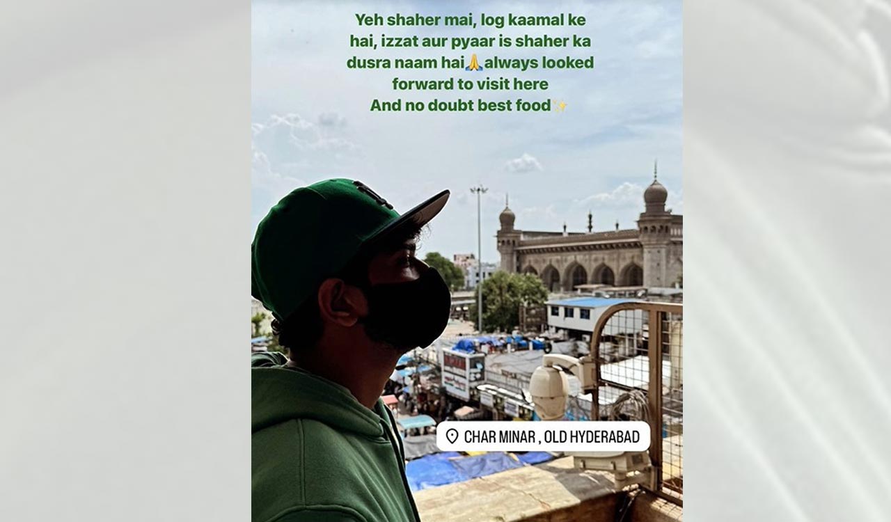 Munawar Faruqui impressed with Hyderabad’s hospitality, cuisine