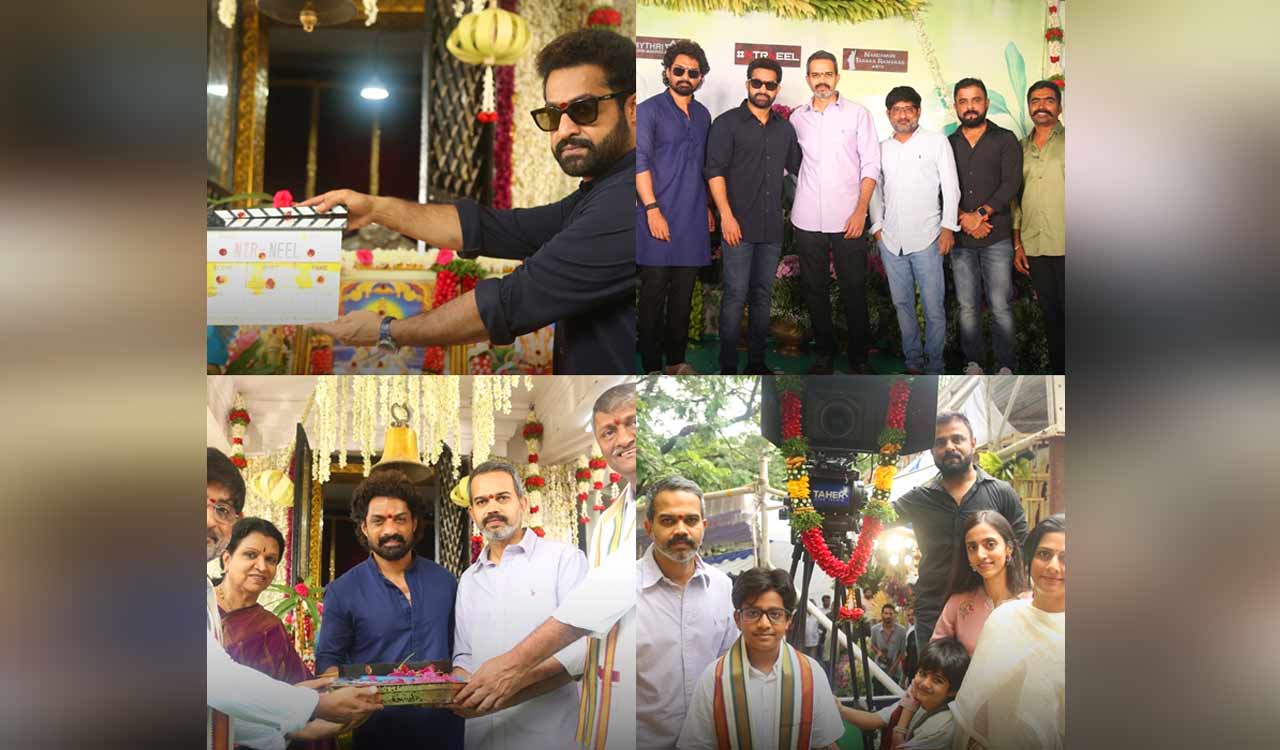 Jr NTR’s ‘NTRNeel’ goes on floors, to release on January 9, 2026