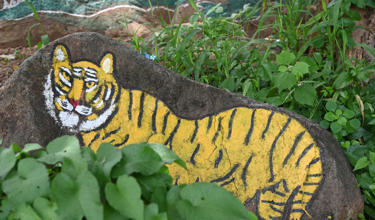 OU employee paints campus rocks, boulders to spread message