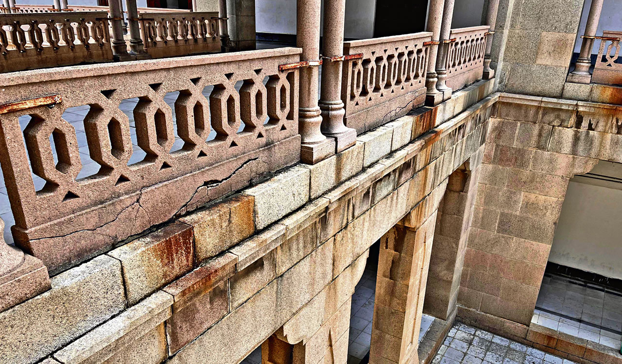 Osmania University Arts College building rotting in silence