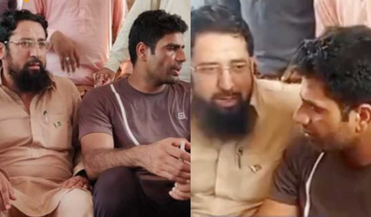 Olympic gold medallist Arshad Nadeem faces controversy over meeting ‘LeT operative’