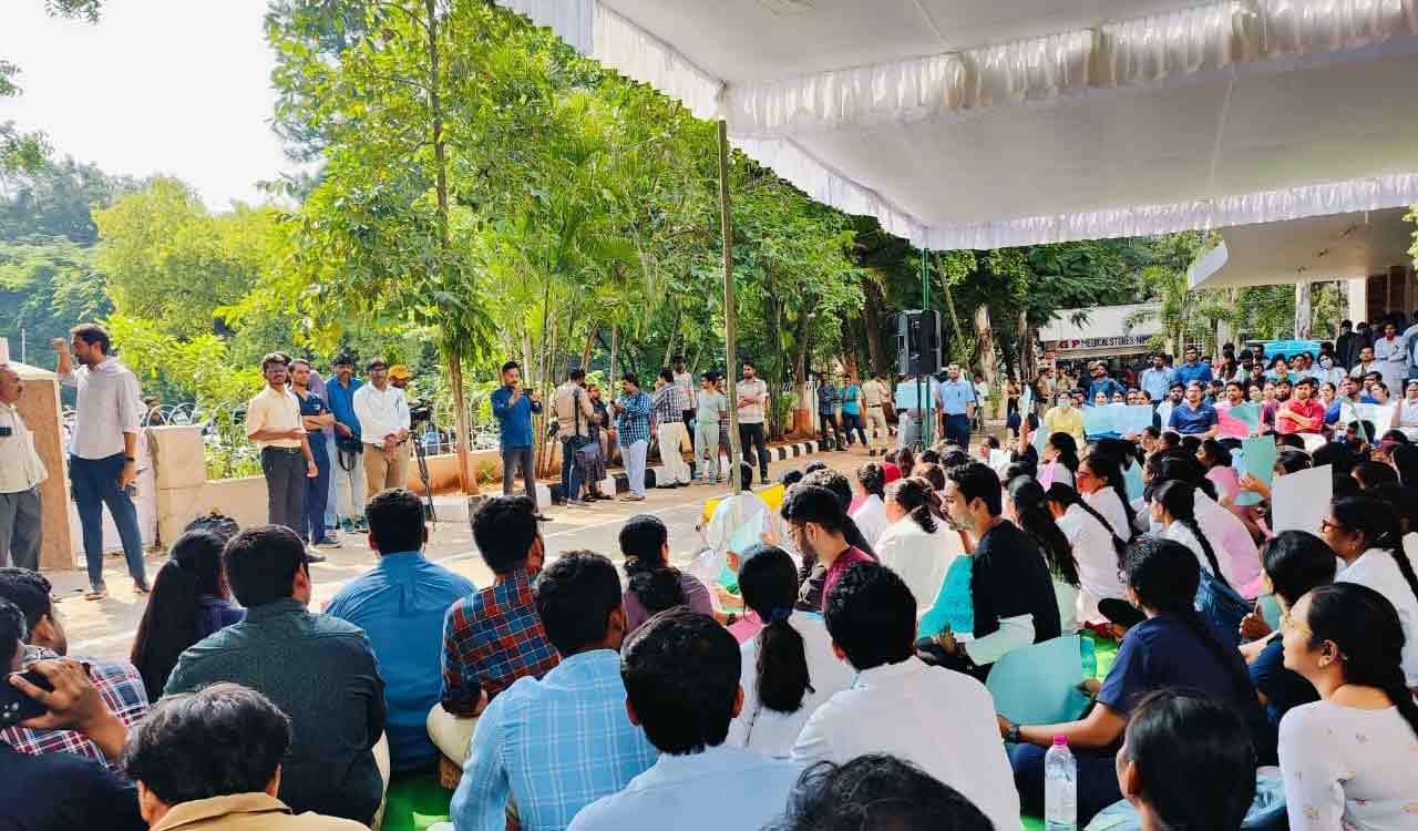 Outpatient services halted across Telangana hospitals amid nationwide protest over Kolkata doctor’s murder