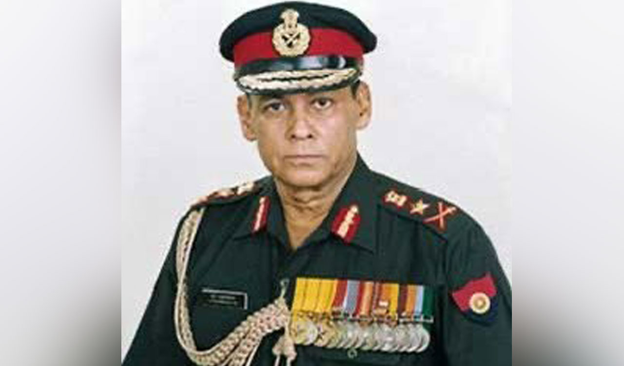 Former Army Chief Gen Sundararajan Padmanabhan dies at 83