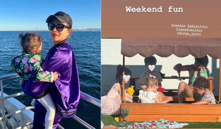 Priyanka Chopra shares pics of daughter Maltie’s playdate with Preity Zinta’s twins