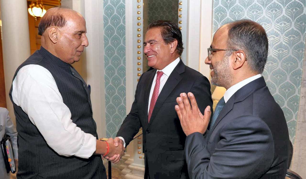 Rajnath, Sullivan discuss ‘key’ strategic matters