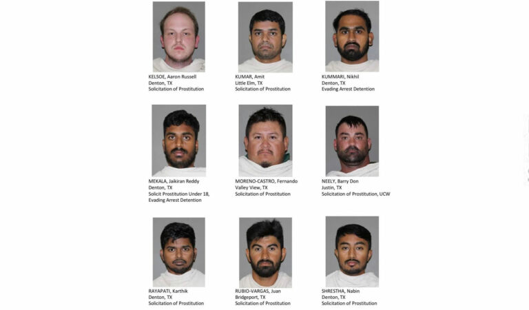 Telugu men arrested