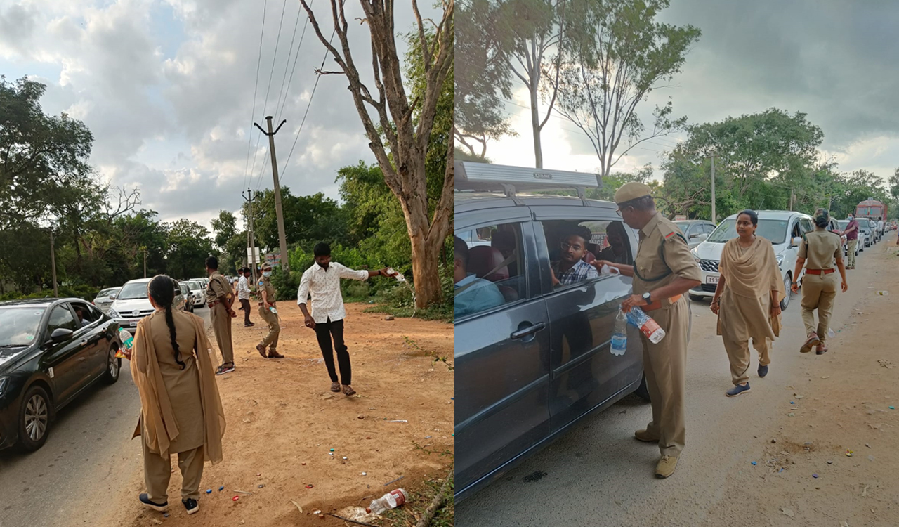 Srisailam: Influx of visitors leading to extra plastic waste dump