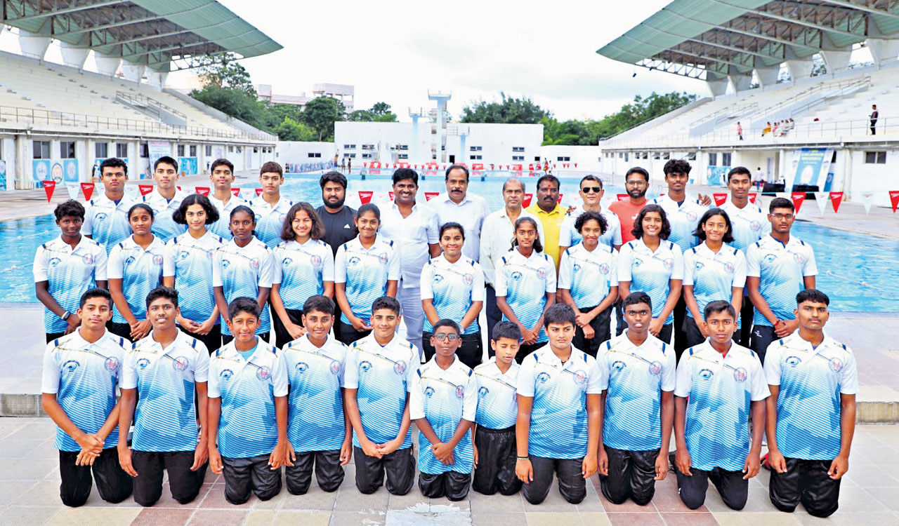 Telangana swimming teams gear up for swimming nationals