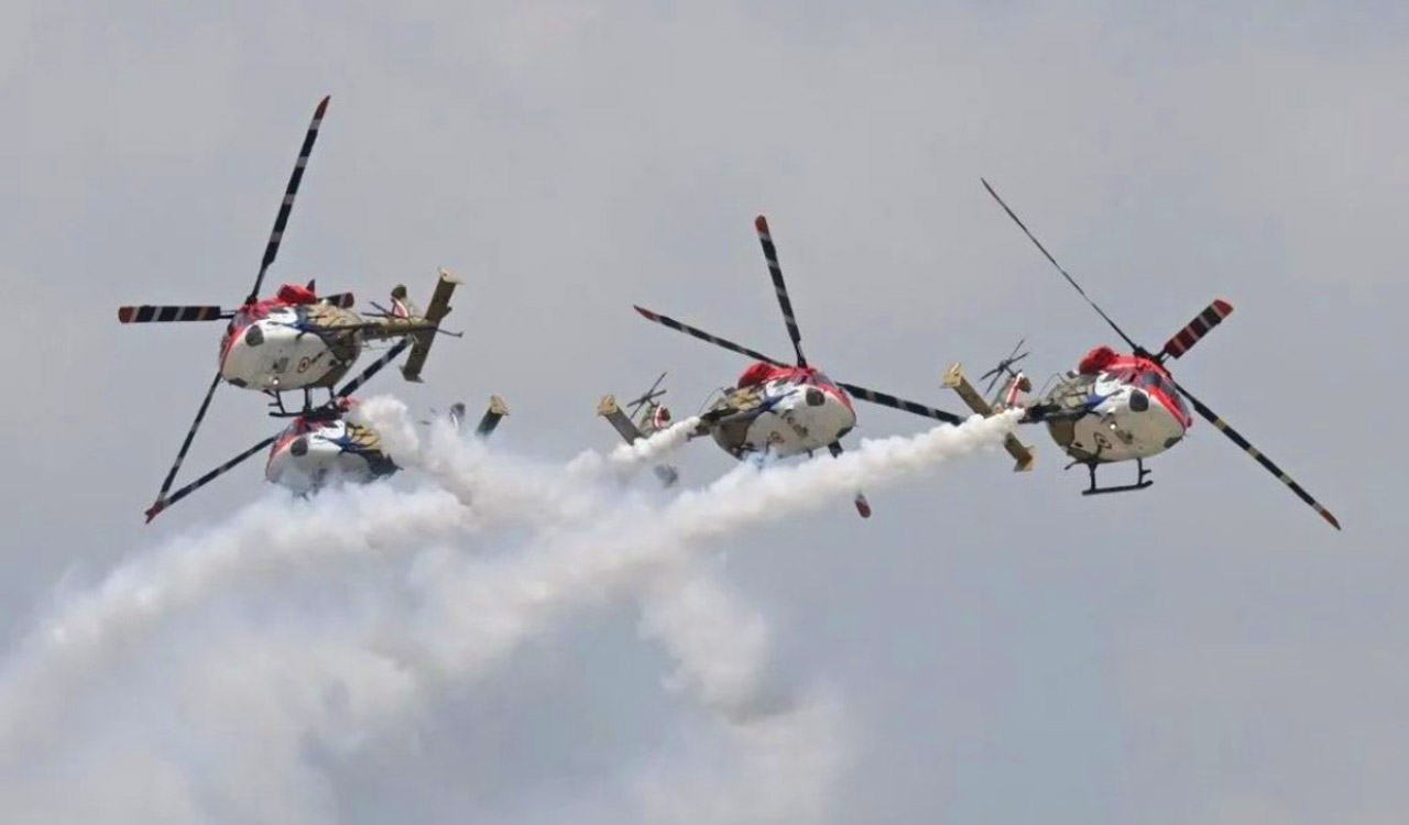 Tejas, Sarang shine in India’s first multinational air exercise