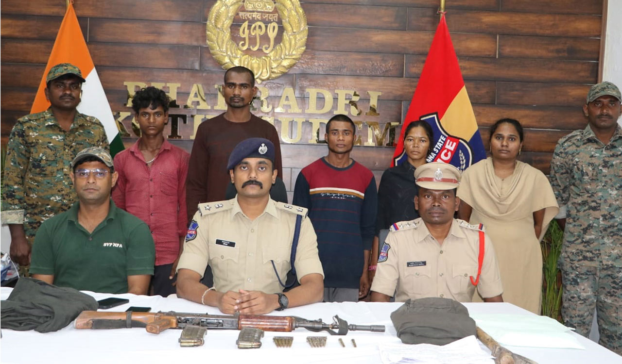 Three Maoists, sympathiser arrested by Kothagudem police