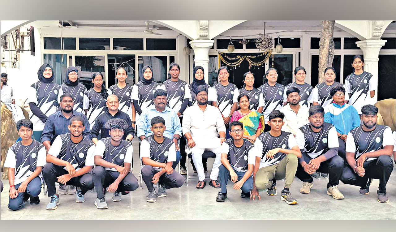 Dheeraj, Merin to lead Telangana throwball teams