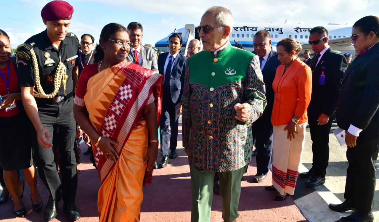 President Droupadi Murmu makes historic visit to Timor-Leste to boost bilateral ties