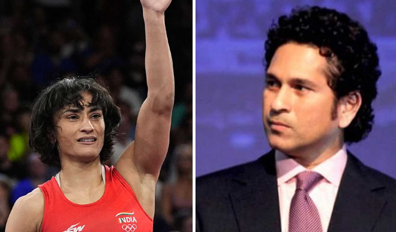 Paris Olympics: Denying Vinesh silver defies logic, sporting sense, says cricket legend Tendulkar