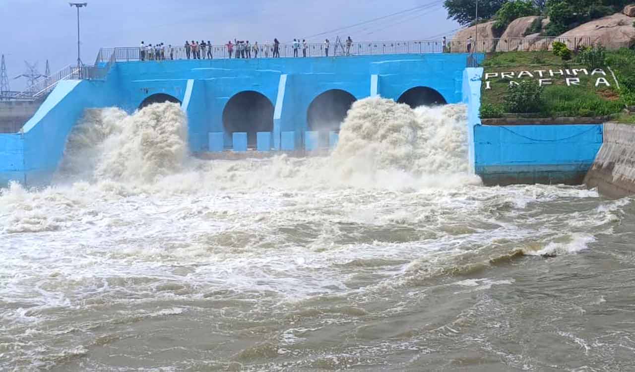 Water released from Mid Manair reservoir