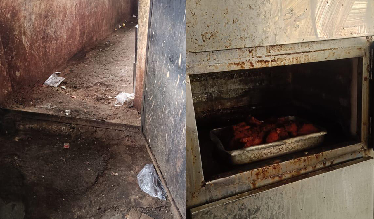 Hyderabad: Rat faeces found in food storage shelves of restaurant in Shamshabad