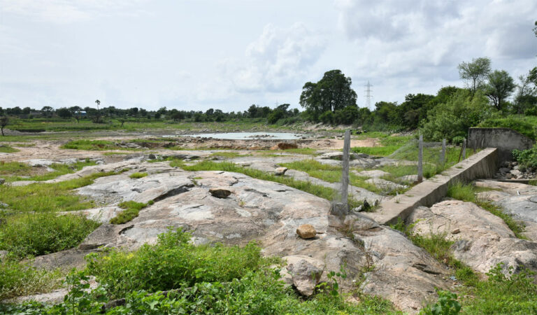 A Village Tank In Siddipet