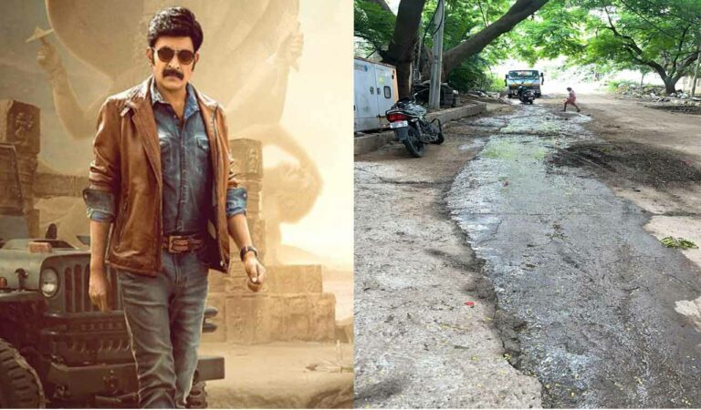 Taking to his Twitter handle, Rajasekhar posted that despite repeated complaints, the GHMC authorities have not taken any initiative to address the issue.