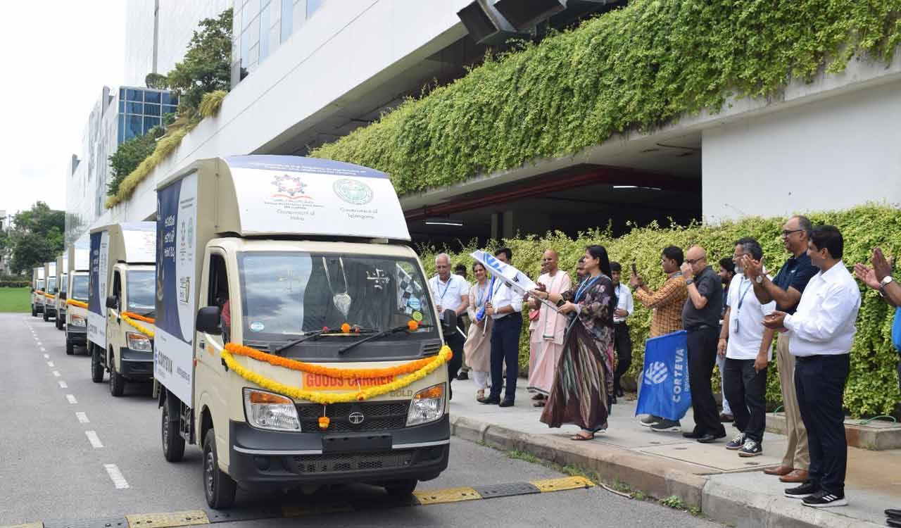 Hyderabad: Akshaya Patra Foundation to enhance child nutrition with new food distribution vehicle donation