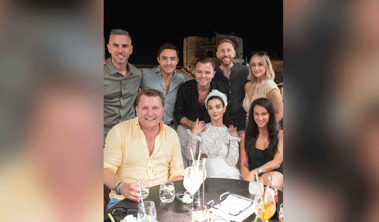 Amy Jackson gets married to her longtime boyfriend Ed Westwick