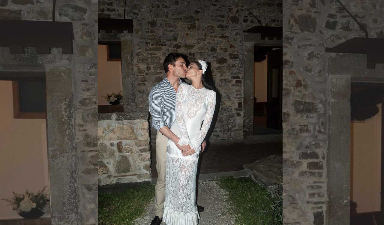 Amy Jackson gets married to her longtime boyfriend Ed Westwick