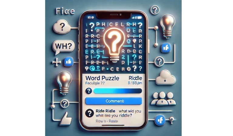 Facebook word puzzles: How simple riddles captivate and challenge users