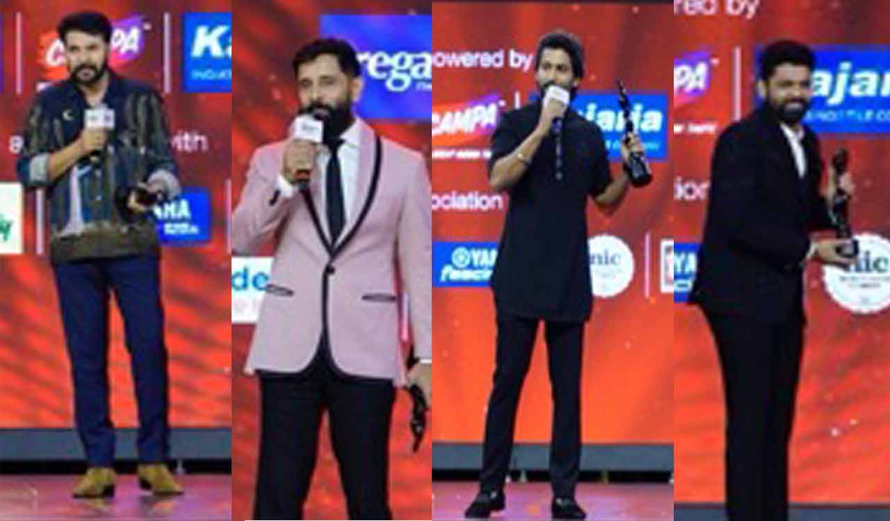 Hyderabad hosts Star-studded 69th SOBHA Filmfare Awards South 2024 ...