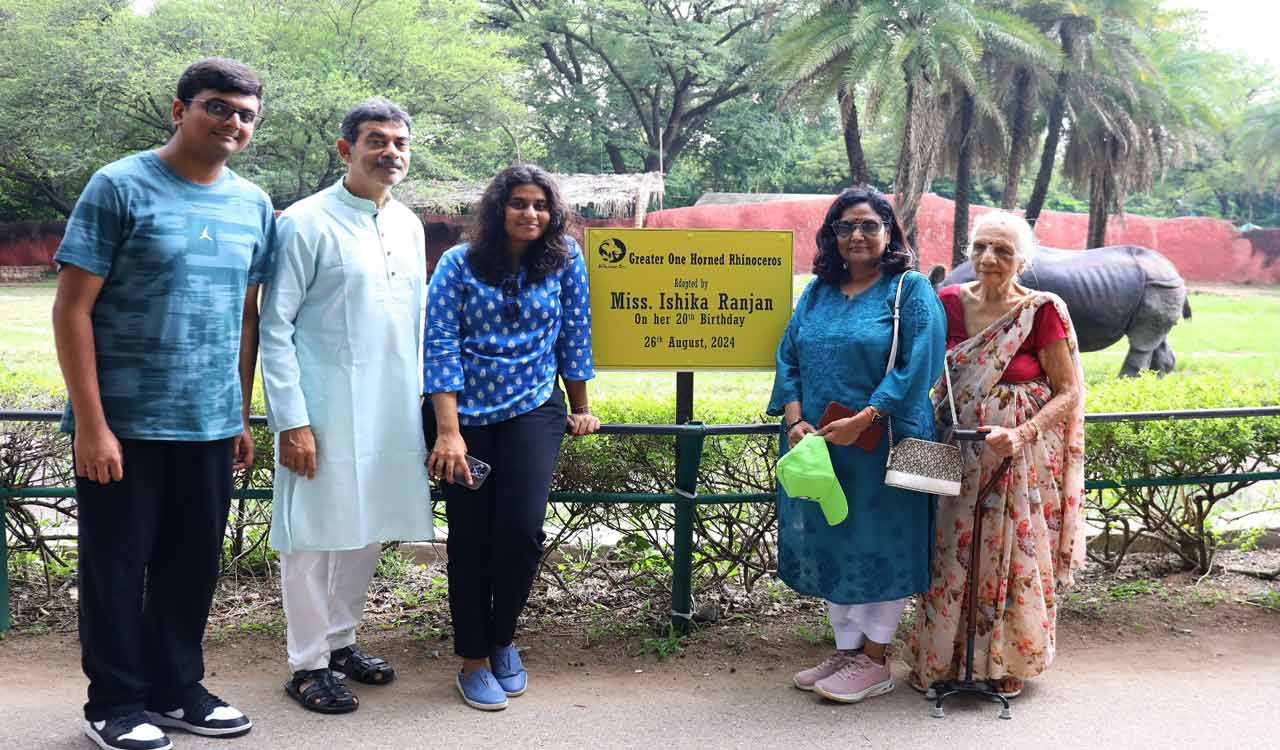Hyderabad: IAS officer’s daughter contributes to wildlife conservation