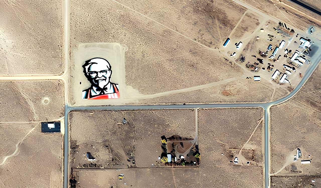 Weirdest things you can find on Google Earth