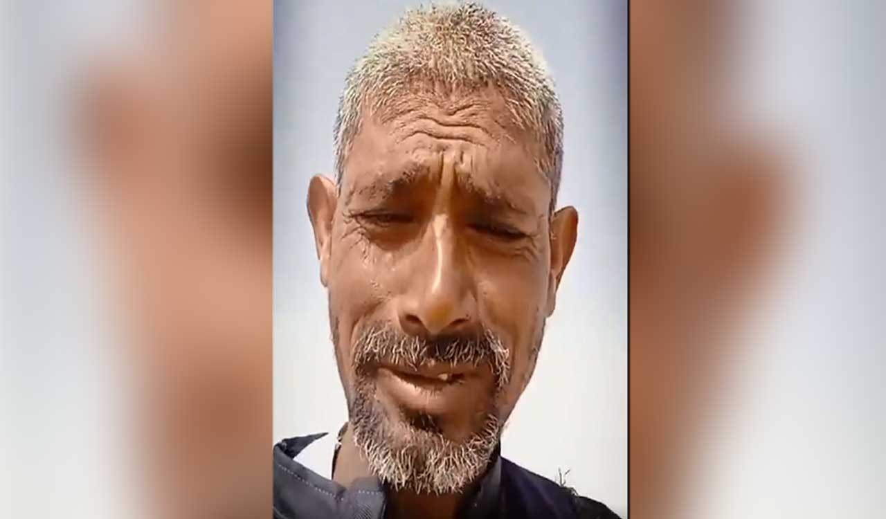 Watch: Telangana man stuck in camel farm in Kuwait, pleads for help ...