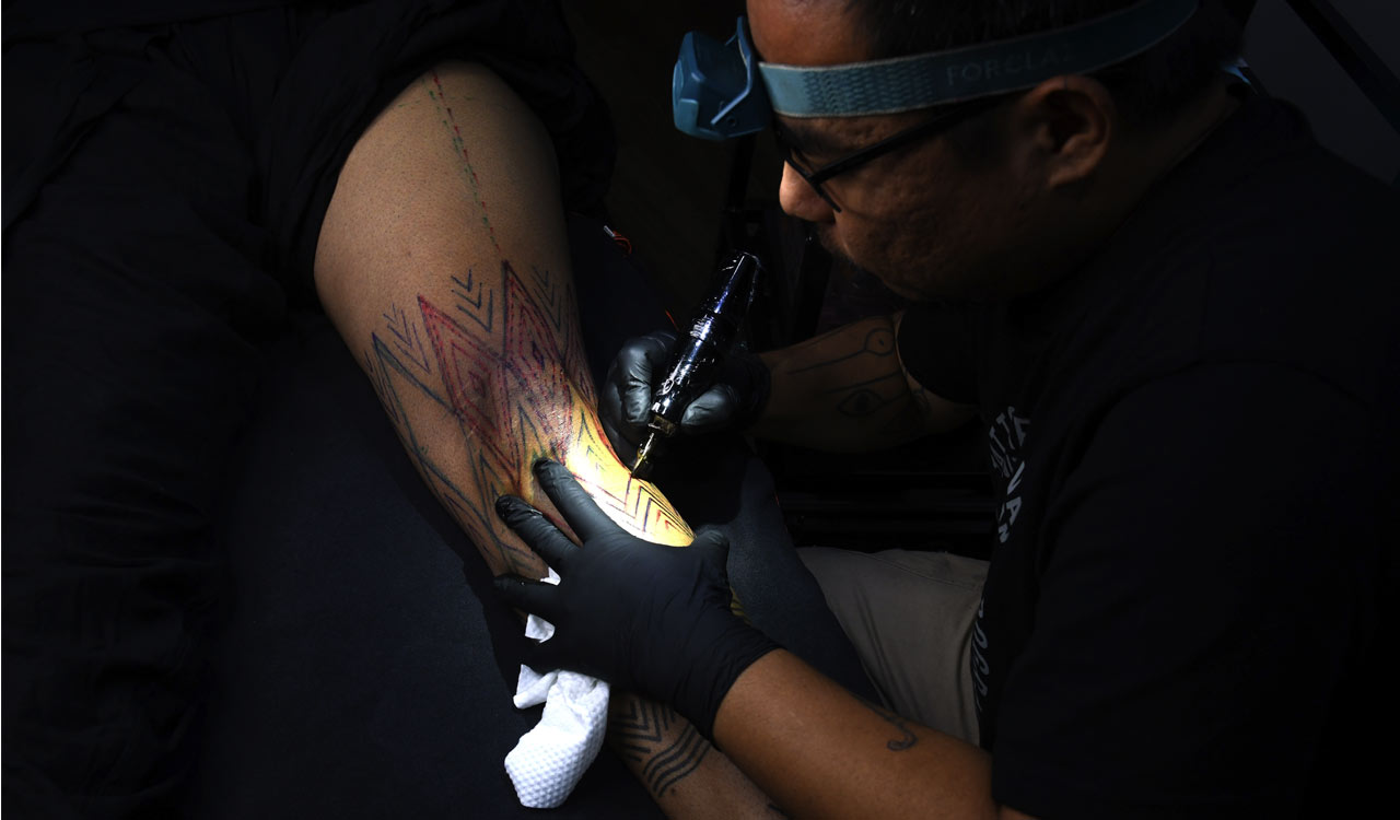 Tattoo artist on mission to preserve ancient Naga art