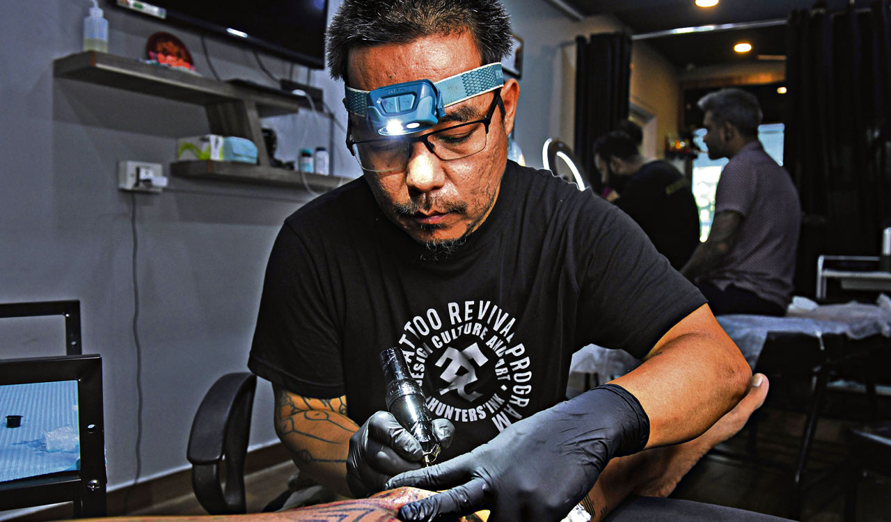 Tattoo artist on mission to preserve ancient Naga art