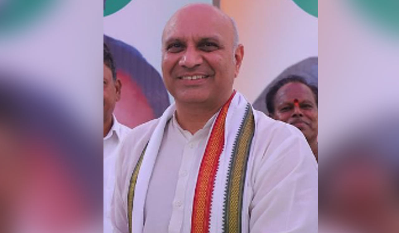 Congress leader Pallam Raju says no notice served before ORO Sports Village demolition