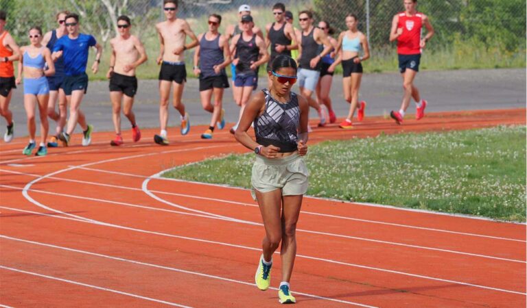 The 28-year-old Priyanka, the only Indian participant in the women's event in Paris, clocked 1:39:55 at the Trocadero on her second Olympic appearance