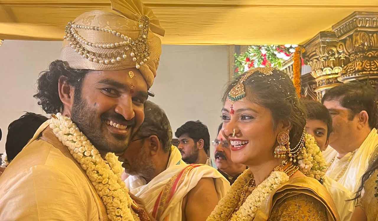 Actor Kiran Abbavaram marries longtime girlfriend Rahasya Gorak