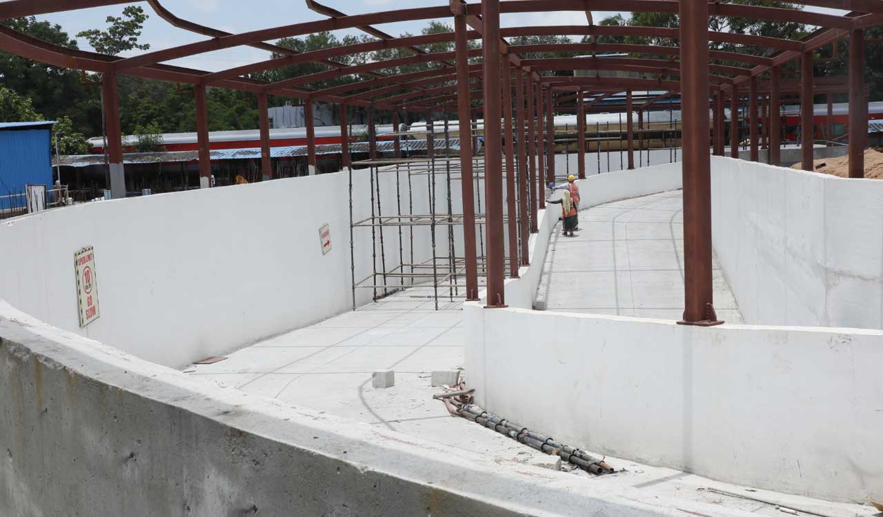 Secunderabad railway station redevelopment works at brisk pace