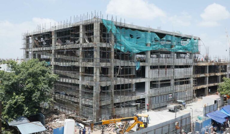 The redevelopment works, at a cost of Rs.700 crore, commenced in April 2023 and aim for completion in 36 months (i.e., towards the end of 2025)