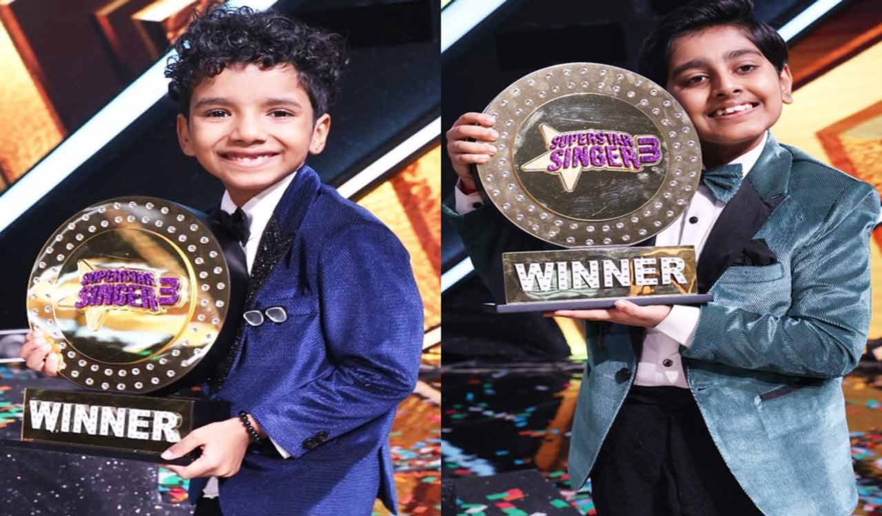 Atharv Bakshi and Avirbhav S win ‘Superstar Singer 3’-Telangana Today