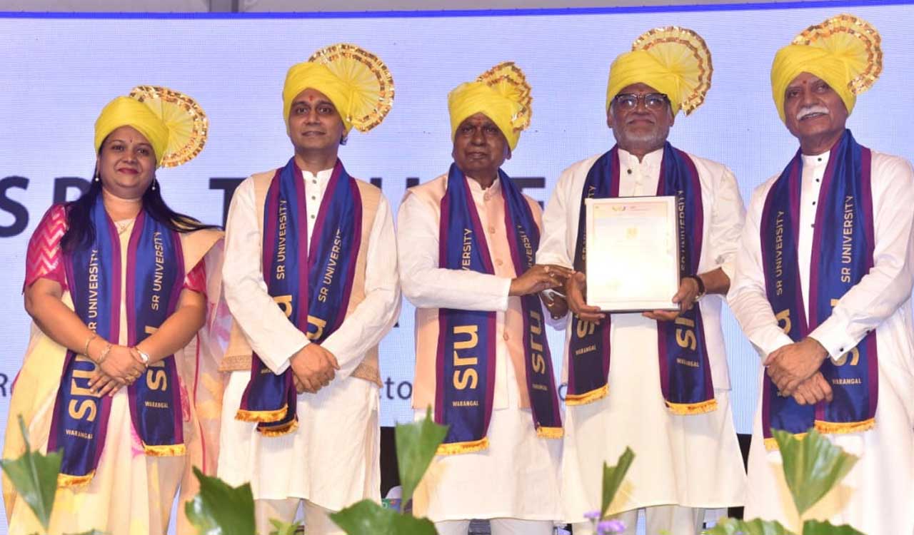 SR University confers honorary doctorate on actor Tanikella Bharani