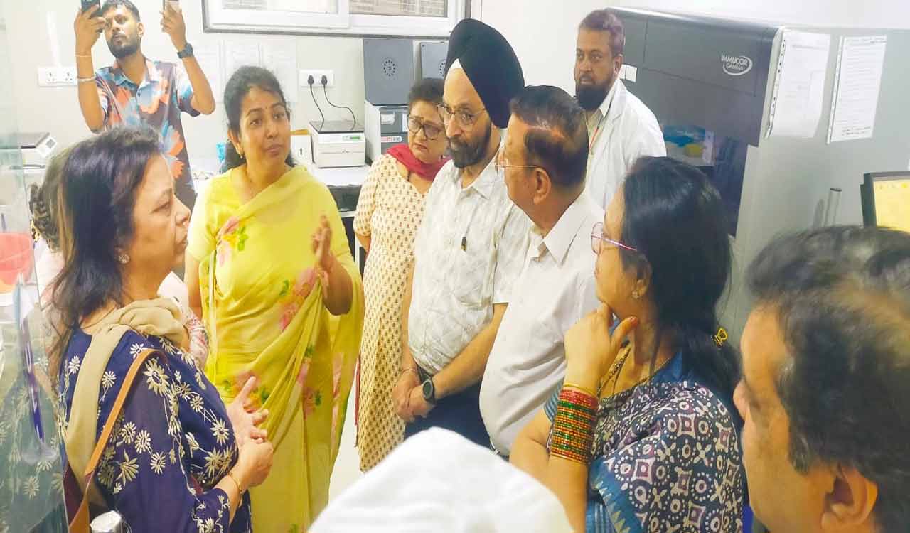 GANSID team visits Thalassemia and Sickle Cell Society (TSCS) in Hyderabad