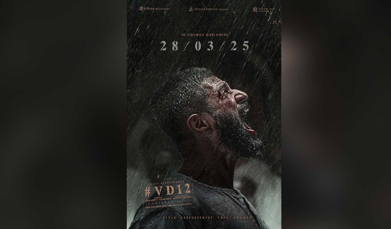 First glimpse of Vijay Deverkonda’s ‘VD12’ released; movie to hit screens in  March 2025