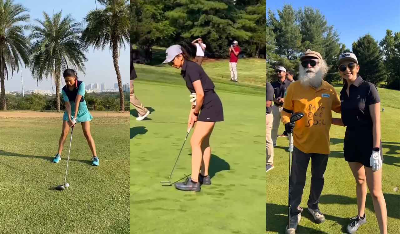 ‘Golfer’ Rakul Preet Singh urges to ‘go out and play’