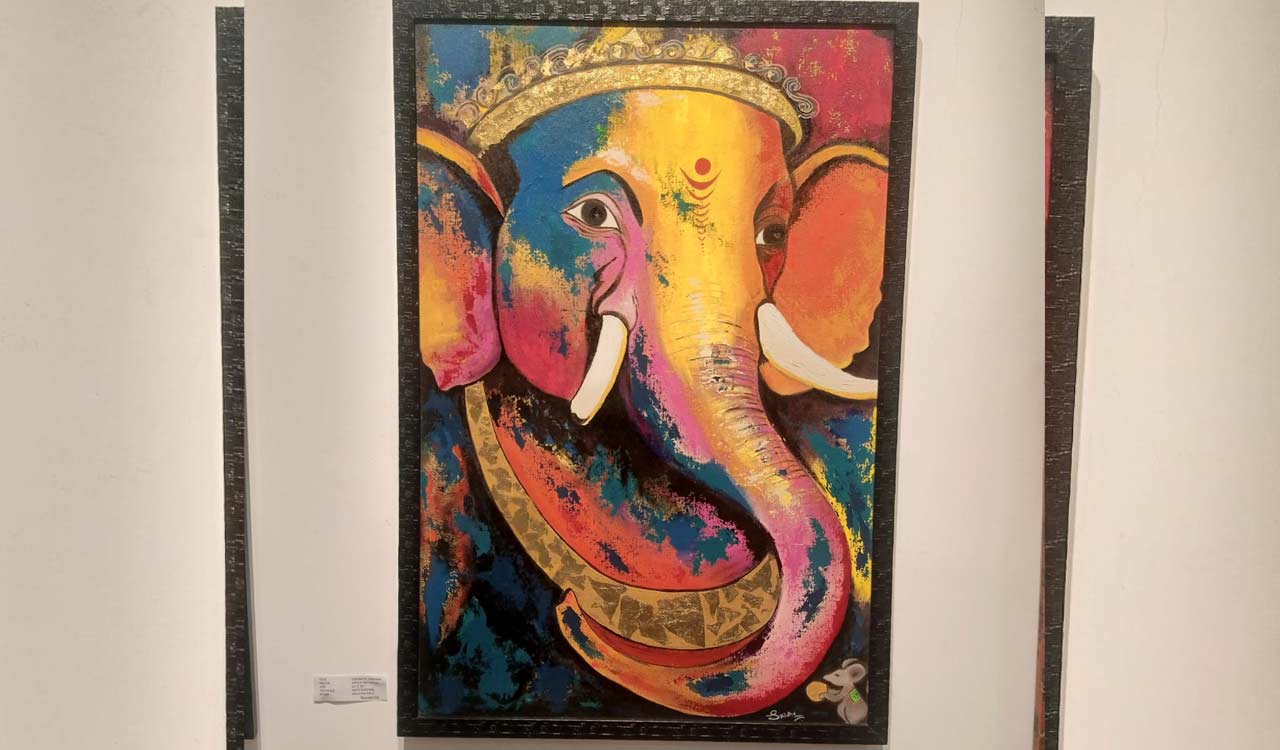 International Art Show at Hyderabad’s State Art Gallery celebrates legends, new talent