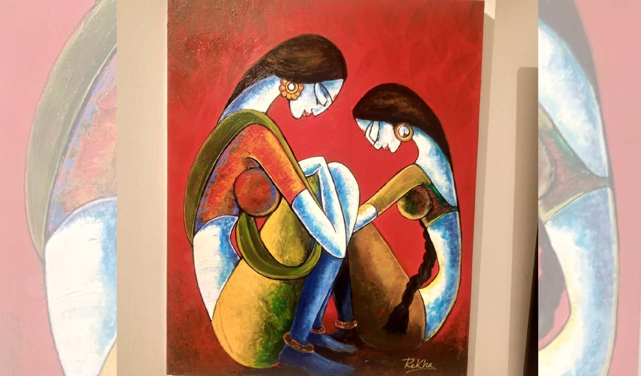 International Art Show at Hyderabad’s State Art Gallery celebrates legends, new talent
