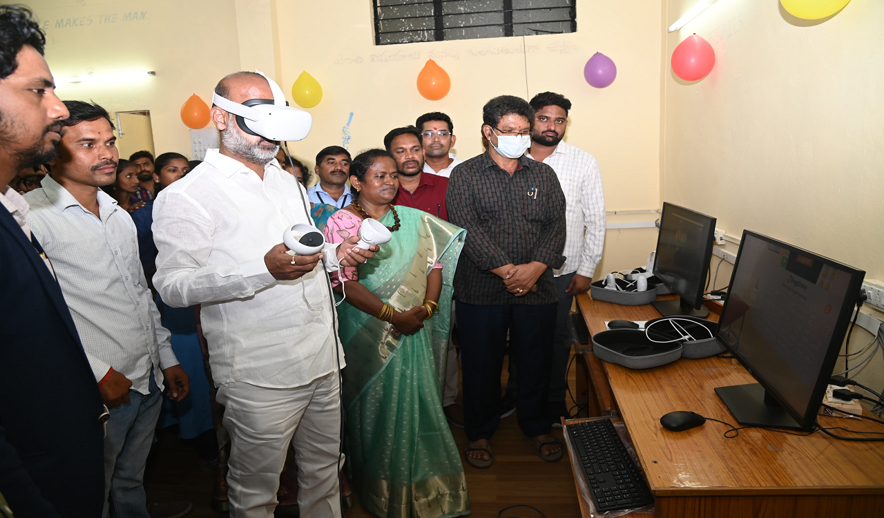 AR-VR lab inaugurated at govt ITI in Karimnagar