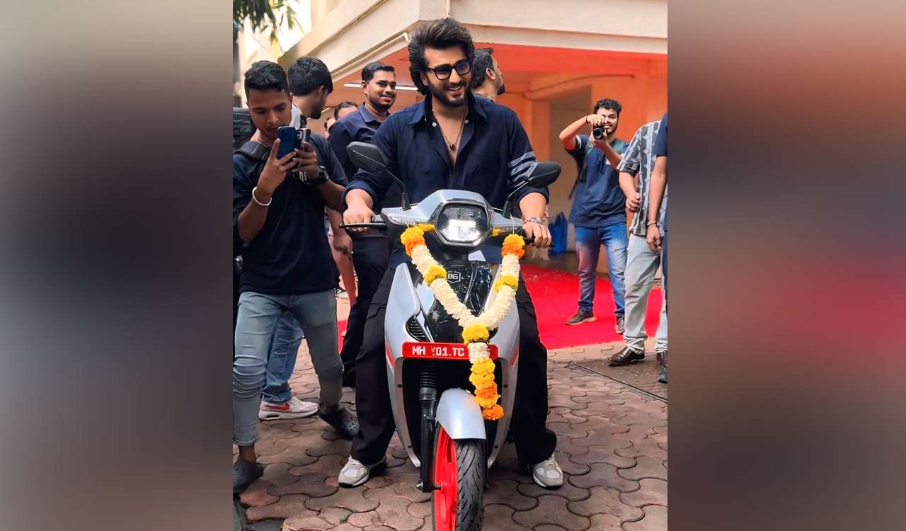 Arjun Kapoor Buys His First Electric Scooter